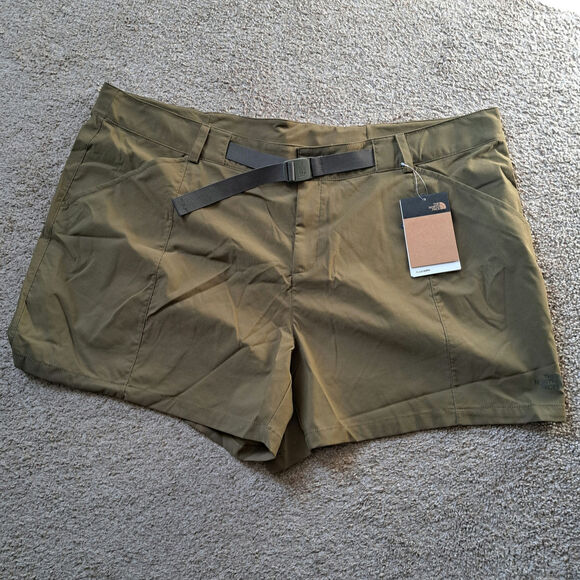 The North Face Pants - The North Face Women's Plus Military Olive Size 26W Paramount Shorts